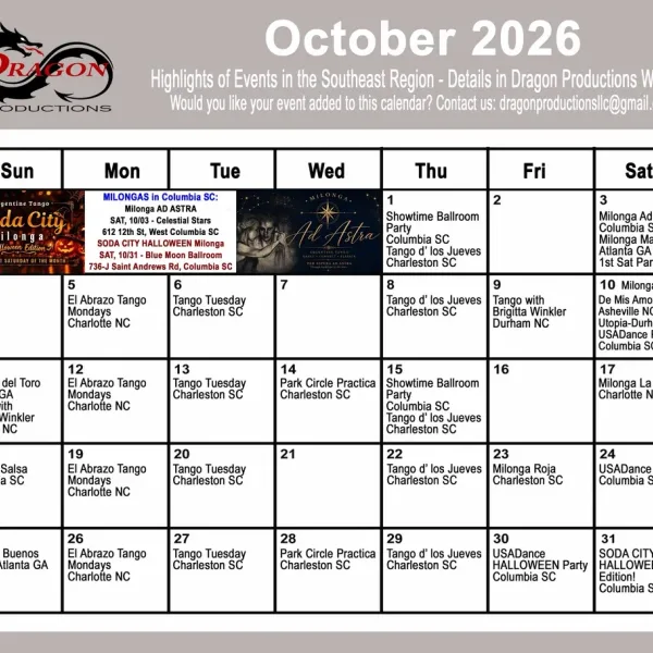 Click on Calendar for More Details