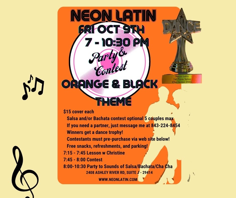 Neon Latin Dance Party